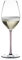 RIEDEL Fatto A Mano Champagner Weinglas, Einzelpackung, klares u. pinkes Kristallglas, handgefertigt