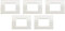 BTicino Slna4083Biff Placca Livinglight, Bianco Opaco, 5 Pezzi
