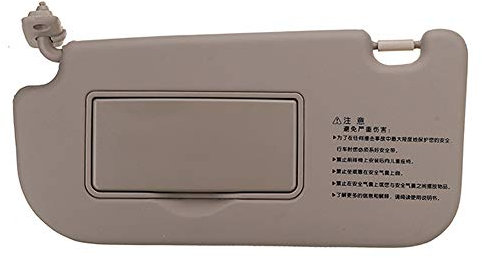 Sunvisor Interior del Coche Protector Solar Pantalla De ProteccióN Visera Parasol con Espejo Beige para Sportage 2005 2006 2007 2008 2009 2010