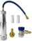 Wisepick AC Kit d'injecteur d'huile et de Colorant, adapté au système de réfrigérant R134A R1234YF, avec coupleur réglable et contrôleurs d'huile