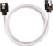 CABLEPELADO Cavo SATA III | Dati Serial ATA 6 Gbit/s | Piatto | Collegamento Interno HDD SSD Disco Rigido | Connessione Dritto | 50 cm | Bianco