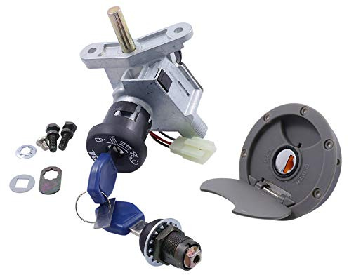 VANEZ Schlosssatz Set inklusive Tankdeckel kompatibel für Yamaha Aerox, MBK Nitro von Baujahr 03 bis 11