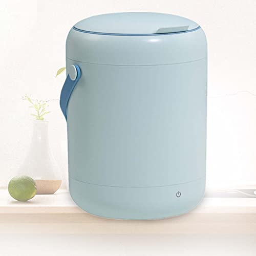 PanHuiWen Lavadora Portatil Pequena Lavadora Pequena Barata 2.8L Función antibacteriana de luz Azul para el hogar, Hotel, Camping, Viajes de Negocios,Blue
