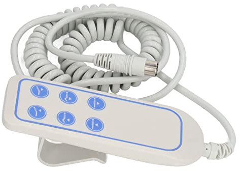 Handsteuerung Handschalter Fernbedienung, 8-polige Tastensteuerung Hubbett Fernbedienung PVC IP66 für Klappstange