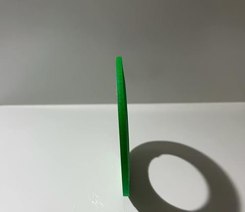 Gewebeband Panzerband Fluoreszierendes Neon Gaffa Klebeband Panzertape Gaffa Tape Matt und reflexionsfrei (Neongrün, 5mm x 25m)