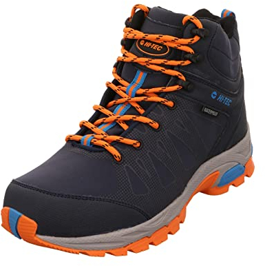 Hi-Tec Herren Outdoor Schuhe Raven Mid WP Outdoorschuh Synthetikkombination Wandern Trekking Uni Outdoor Freizeit wandern Trekking