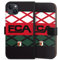 DeinDesign Klapphülle kompatibel mit Apple iPhone 14 Plus Handyhülle aus Kunst Leder schwarz Flip Case FC Augsburg FCA Logo