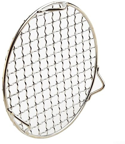 HEIBTENY Rund Abkühlgitter 165cm Edelstahl Kuchengitter abkühlgitter | 8 mm Drahtgeflecht, für einfache Reinigung, passend für Backofen, Herd, Backen, Rösten oder Abtropfen