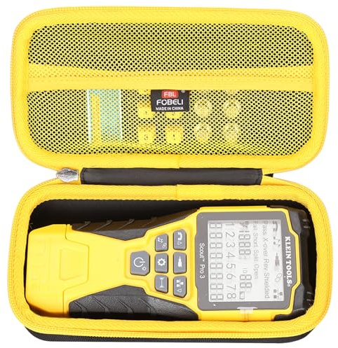 FBLFOBELI Hard Travel Case for Klein Tools VDV501-851 Cable Tester Kit with Scout Pro 3 (Case Only)