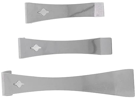 3Pcs Mighty Bar Heavy Duty Utility Pry Bar Thickened Stainless Steel Multitool Prybar for Lifting Nails, Screws Prying in Household Use