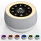Sehstar Macchina per il rumore bianco Terapia del suono Succhietto per il sonno per neonati e adulti 22 Rumore bianco/5 Yoga/5 Onde α 7 colori/3 Luminosità/Luce respiratoria Touchscreen