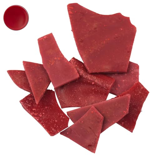XIAOJING0 5g Tintes para Velas,Alta Concentración Pastillas de Cera de Abeja Hacer Velas para Producción de Cosméticos Cera de Palma Soja Parafina Abejas Cera en Gel Colorante Velas (Rojo)