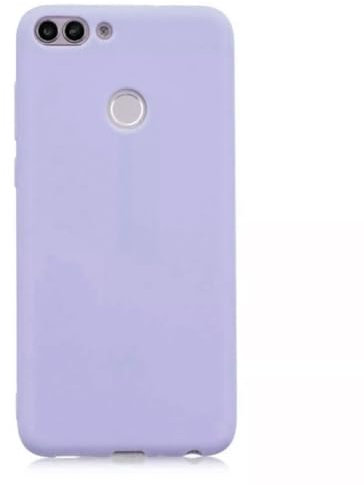 compatibile con HUAWEI P SMART FIG-LX1 FIG-L21 / ENJOY 7S (5.65) Custodia COVER case soft matte GEL SILICONE protezione flessibile MORBIDA TPU (blu)