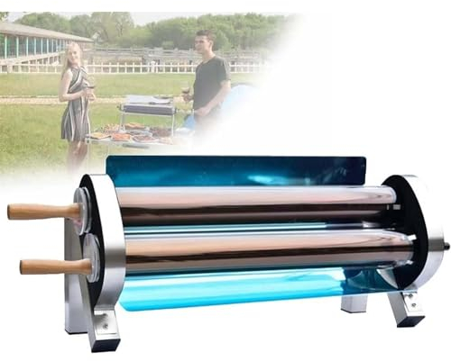 Fornello Portatile Con Forno Solare, Griglia Ad Energia Solare Da 2,6 Litri, Tubo a Vuoto, Riscaldamento a 360 ℃/per 3-5 Persone, Per Viaggi In Campeggio
