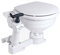WC manuel Compact NAVPOWER – Toilettes nautiques avec tasse compacte, système Twist & Lock, échappement fiable pour bateau, camping-car et véhicules de loisirs