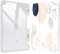 Vozehui 10.2 inch Pink Floral Case for iPad 9th/8th/7th Generation Case with Clear Back Shell w/Pencil Holder,Tri-fold Stand Protective Cover w/Auto Sleep Wake for 10.2 inch 2021/2020/2019