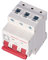 Hyuduo Disjoncteur de Courant Alternatif, Protection Contre Les Courts-Circuits de Surcharge, Coque PC, Conception Modulaire, Support de Rail DIN, pour l'éclairage, Distribution d'énergie (32A)