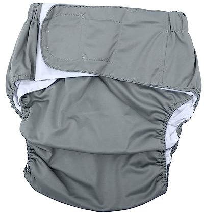 Yardenfun Couches Réutilisables pour Adultes Culotte Incontinence Étanche et Respirante Ajustable et Absorbante Adaptée Aux Personnes Âgées et Handicapées