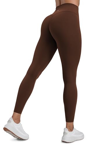 CRZ YOGA Secretsculpt Leggings 25 Lava Brown 14