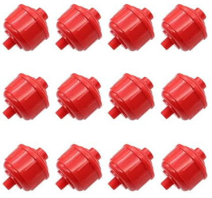 12 Stück Einweg Sprühfilter, kleine Luftfilter, Wasserfarbenfilter für 1/4-Zoll Gewinde, Werkzeug Einweg Wasserfilter