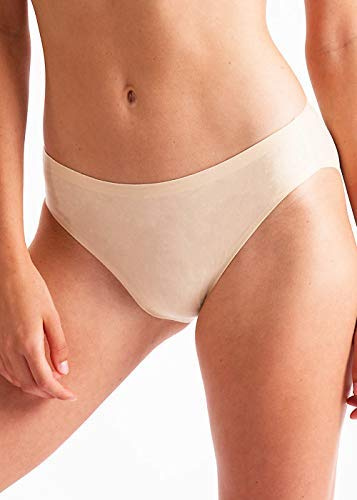 Silky Invisible High Cut Brief Sizes Small/Medium or Large
