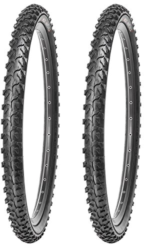 Kujo 2 x Reifen für Mountainbikes 24 Zoll 24 x 1.95