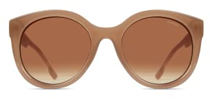 KOMONO Ellis Sahara Unisex Runde Cellulosepropionat-Sonnenbrille für Damen und Herren mit UV-Schutz und kratzfesten Gläsern