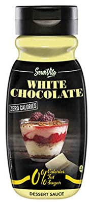 Servivita White Chocolate Dessert Sauce Sin CalorãAs 320 Ml 320 ml, 320 mililitro, 1