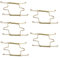 MroMax 5pcs Plate Hangers for Walls Plate Hangers, Invisible Wall Decorative Hook,Dish Diaplay Holder 6 Inch