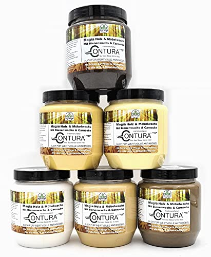 Möbelwachs und Möbelpolitur Holzwachs Antikwachs Möbelpflege Pflegewachs und Pflegemittel (Weiß)