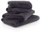 MÖVE Superwuschel Handtuch-Set, 2 Duschtücher 80 x 150 cm & 2 Handtücher 50 x 100 cm, Made in Germany, 100% Baumwolle, Dark grey
