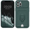 kwmobile Coque Compatible avec Apple iPhone 12 Pro Max - Housse de téléphone en Silicone avec Protection Appareil Photo - Vert Mousse