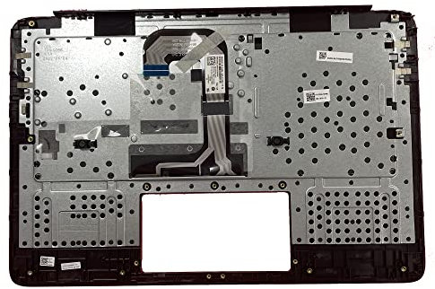 LTPRPTS Ersatz-Laptop-Tastatur, Obergehäuse, Handballenauflage, Ersatzteil für HP Chromebook 14 G7 CB E 14 G7 CElN4500 M47207-001, Schwarz