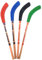 Zugar Land Hockeyschläger-Bleistifte, 22,9 cm, bunte Radiergummis, 12 Stück, Mehrfarbig