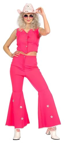 WILBERS & WILBERS 4619 - Festival Disco & Western Outfit für Damen, Weste und Hose, Cowgirl, Karneval
