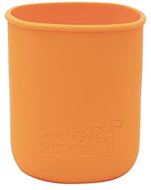Mason Jar Lifestyle Quart Silikonhüllen/-hüllen zum Schutz von Ball, Kerr, Einmachgläsern, 900 ml, 2 Stück