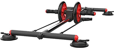 MytaYt Ab Workout Equipment Sit-Up Assistor Set, Ab Roller Wheel Für Abs Workout Folding Abdominal Exercise Fitnessgeräte, Kapazität 440LBS