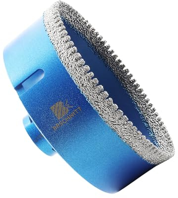 Foret diamanté pour carrelage 110 mm – BRSCHNITT M14 Scie cloche pour carrelage, porcelaine, céramique, marbre, granit – Pour meuleuse d'angle