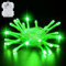 cshare Lichterkette Außen Batterie, 3M/9,8Ft 30 LEDs IP65 Wasserdichte Lichterkette Outdoor Batterie mit 6h Timer, Dekoration für Weihnachten, Garten, Zimmer Außen/Innen (Grün)