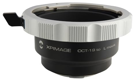XPIMAGE Objektivadapterring für Lomo OCT-19-Objektive an Leica- oder Panasonic-L-Mount-Kamera