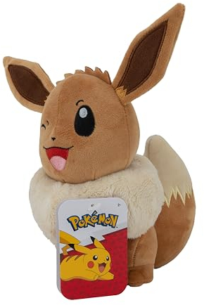 Bizak Pokemon 63225218 Plüschtier, 21 cm hoch, Eevee