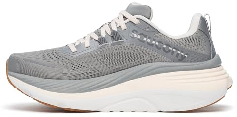 Saucony Women's Hurricane 24, Cinder/Gum, 9