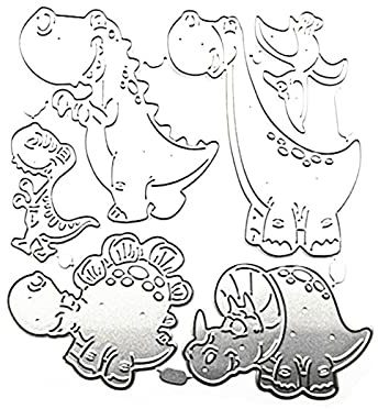 X-Institute Metall Stanzformen Dinosaurier Stanzformen Schablonen Stanzschablonen Für Sammelalbum Album Papier Karte Prägung Basteln Metall Stanzformen Für Karten
