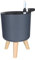 BCOATH 1Pc Planteur De Sol Pot De Fleur Planteur D'Arrosage Automatique Pot De Plante Hydroponique Pot De Fleurs avec Indicateur De Niveau d'eau Pots De Plantes D'Intérieur Jardinière De