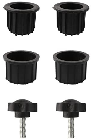 YUXITA 6 Stück Sonnenschirmsockel Loch Stopfen Terrasse Schirmständer Ersatzteil Schaukel Stuhl Reparatur Ersatzteile