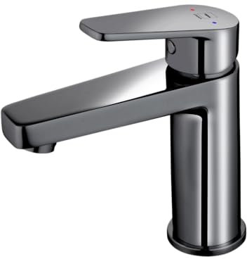 STROHM TEKA 84346025N MANACOR Grifo Monomando De Lavabo M Negro