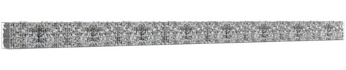 Gabion Panier à Pierres, Mur en Gabion avec couvercles Acier galvanisé 900x50x50 cm