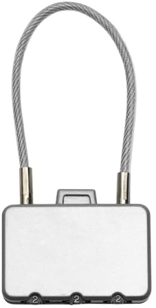MidOcean Threecode Combination Lock Bolt (One Size) (Matt Silver)
