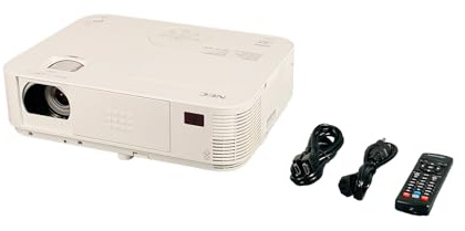 NEC NP-M322X DLP Projector 3200 ANSI Cinema 3D 1080p HDMI, with Bundle