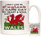 Welsh Rugby Mug. I May Live in England but on Game Day My Heart and Soul Belong to Wales. Gift Mug for Fans of Welsh Rugby. 11oz Ceramic Mug